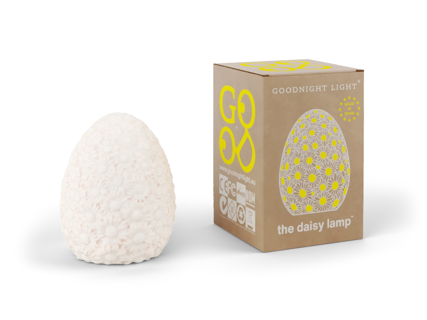 Lâmpada de ovo Marguerite "The Daisy Lamp"