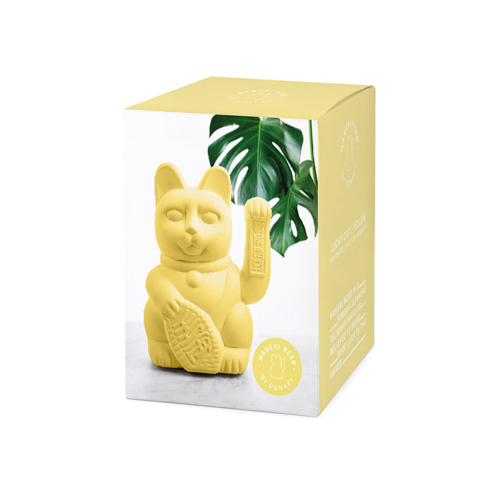 Big Yellow Lucky Cat