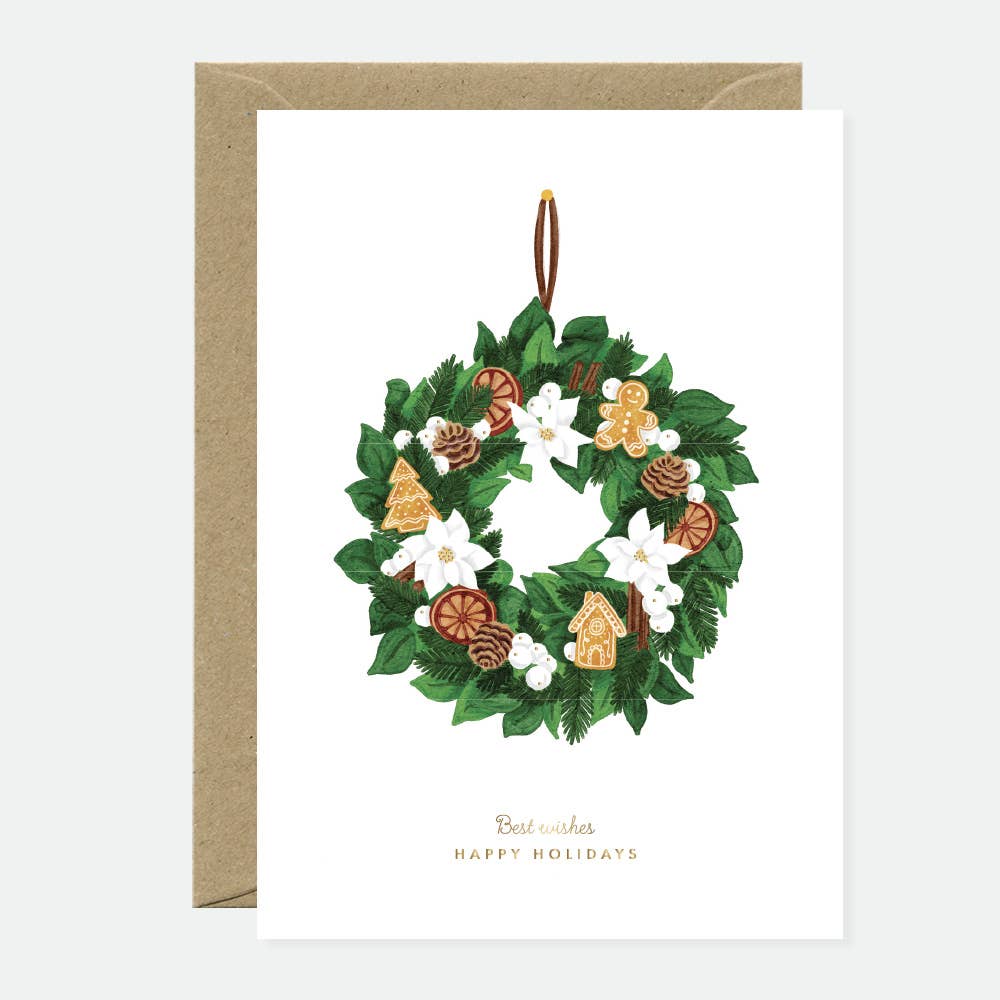 Couronne Chic - Greeting card - Gold foil