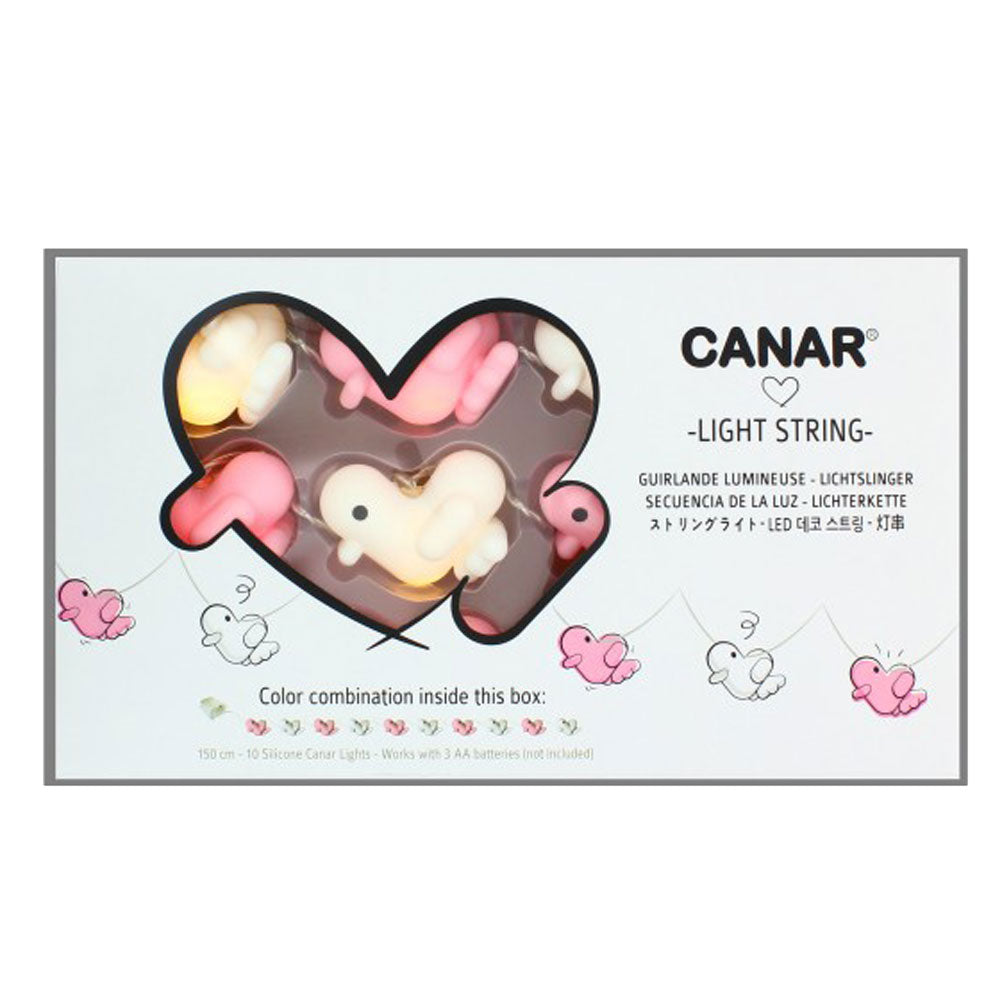 Guirlande Lumineuse Canard Rose