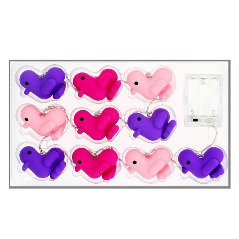 Enten-Lichterkette Girly