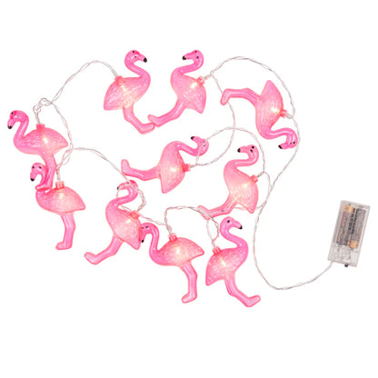 Garland leve e rosa flamejante