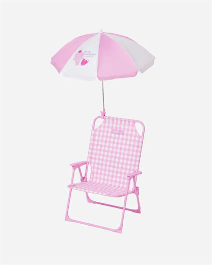 Silla de playa infantil con sombrilla – FRAGOLA
