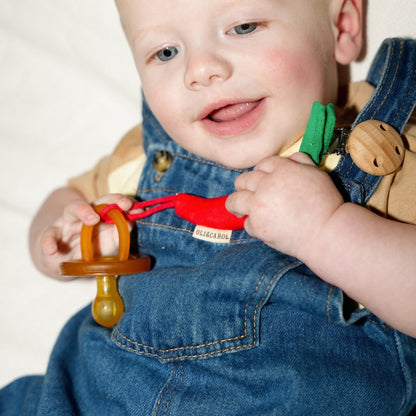Hot & Crunchy Pacifier Clips Set