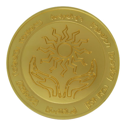 Médaillon collector Dungeons & Dragons - 24K Gold Plated Amulet of Health