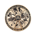 Dungeons & Dragons Pin - 50th Anniversary Antique Gold Spinner