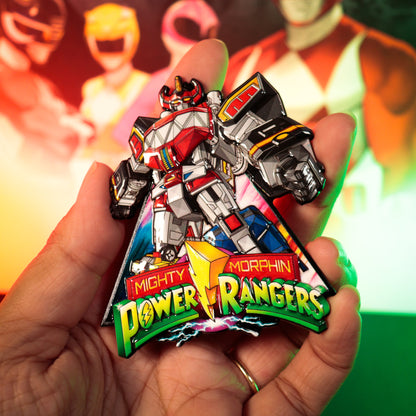 Médaillon Megazord Power Rangers en édition limitée par Fanattik – mise en situation 7