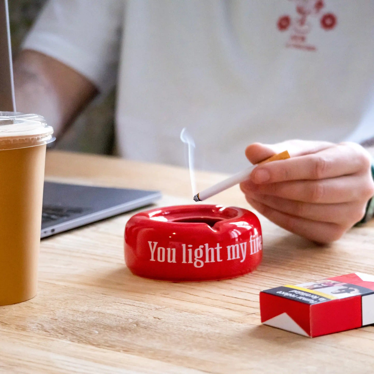 Cendrier « You light my fire » – Fisura – vue 4