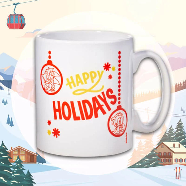 Tazza "Buone Feste" di Sonic the Hedgehog