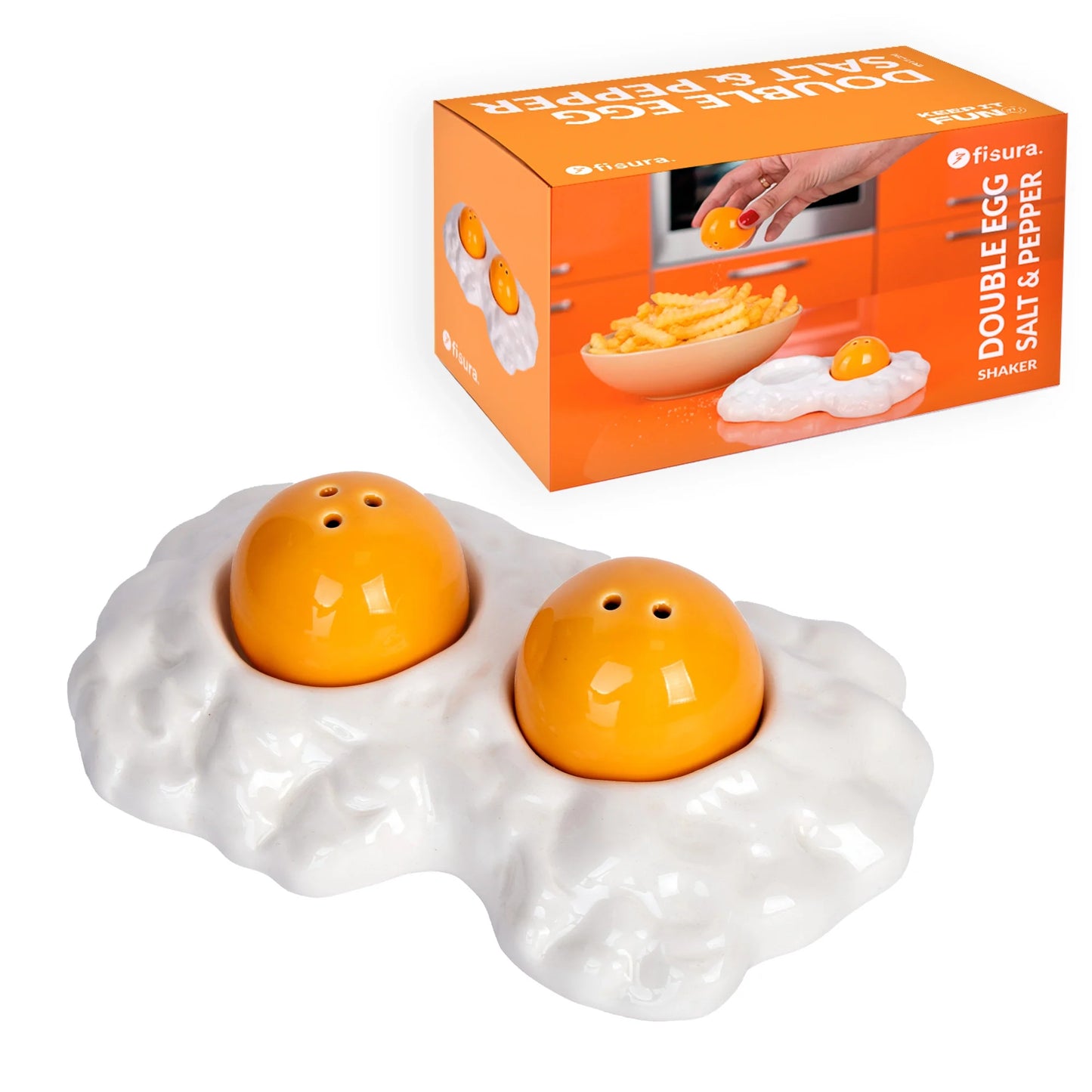 Sel et poivre œufs