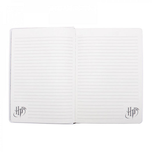 Cuaderno de Harry Potter - Rayo y gafas en relieve 