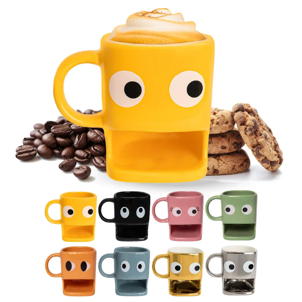 Mug à biscuits jaune – 240 ml