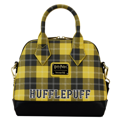 Bolso bandolera con parche universitario de Harry Potter y Hufflepuff 