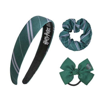 *Set de 3 Accessoires Cheveux Serpentard Classique