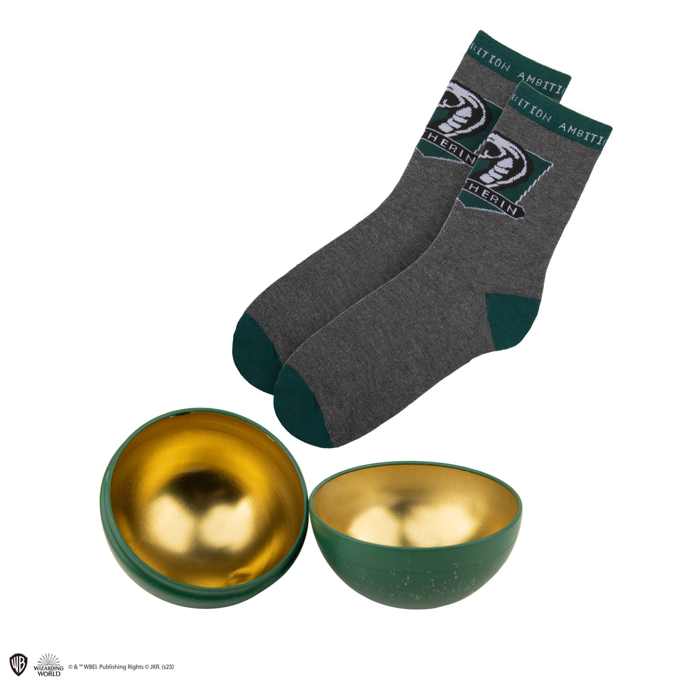 Capsule de Noël Harry Potter avec chaussettes - Serpentard