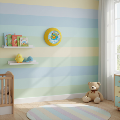 Relógio de pato amarelo