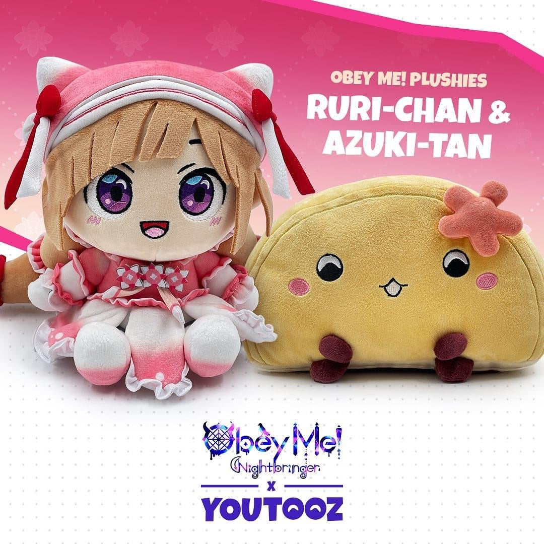 Peluche Azuki-Tan Obey Me! Youtooz