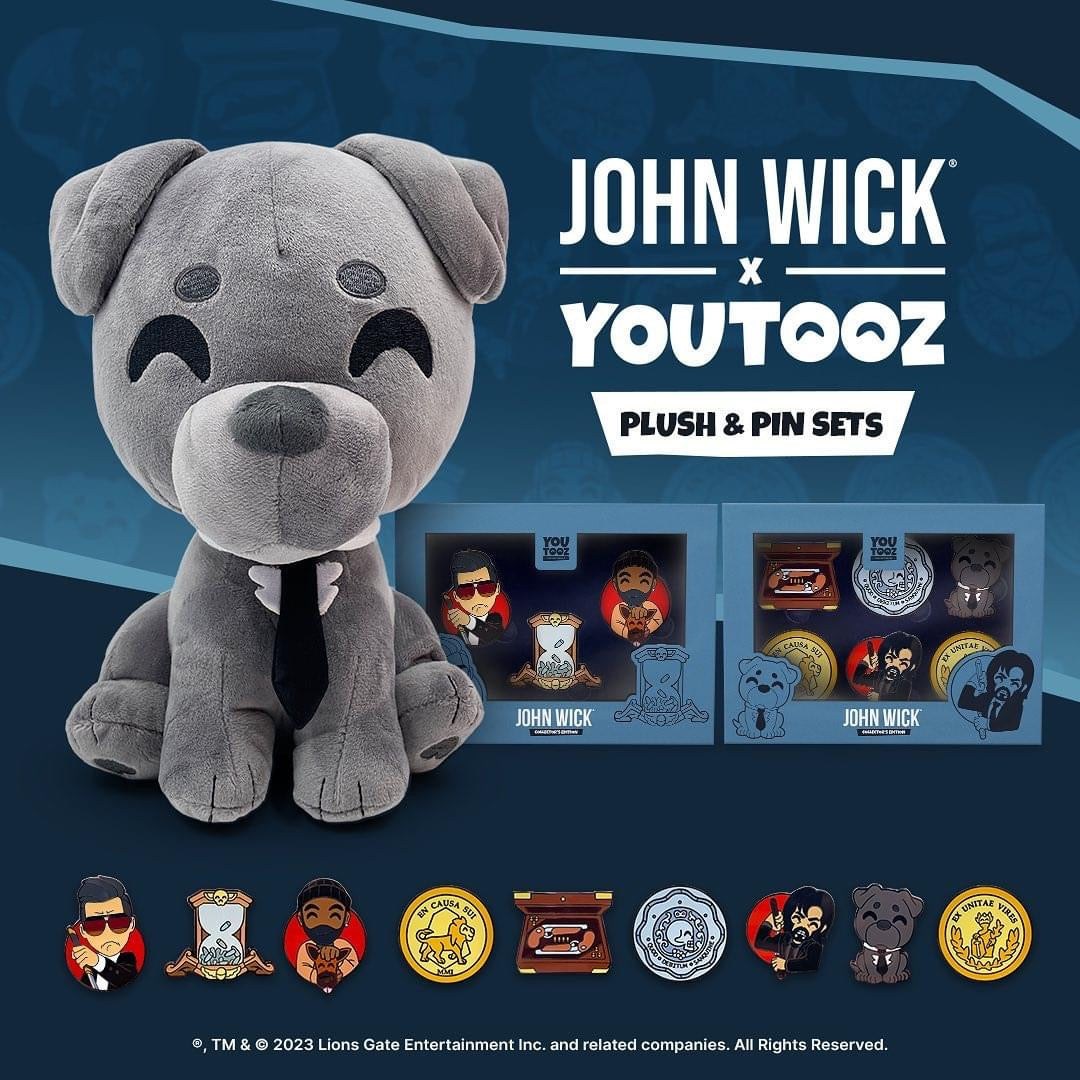 John Wick peluche Bubba Youtooz Lions Gate Entertainment