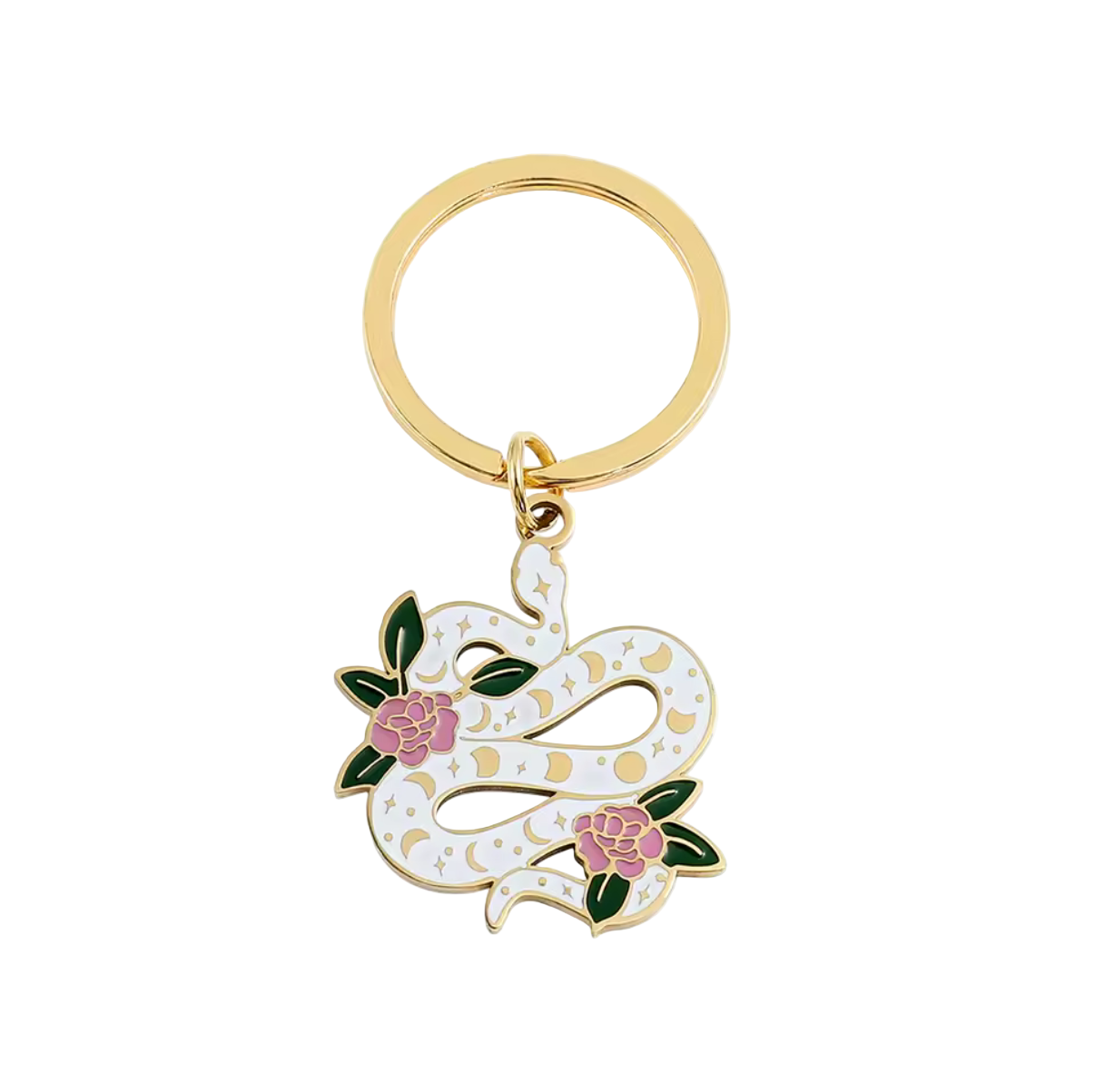 Porte-Clés Serpent Lunaire