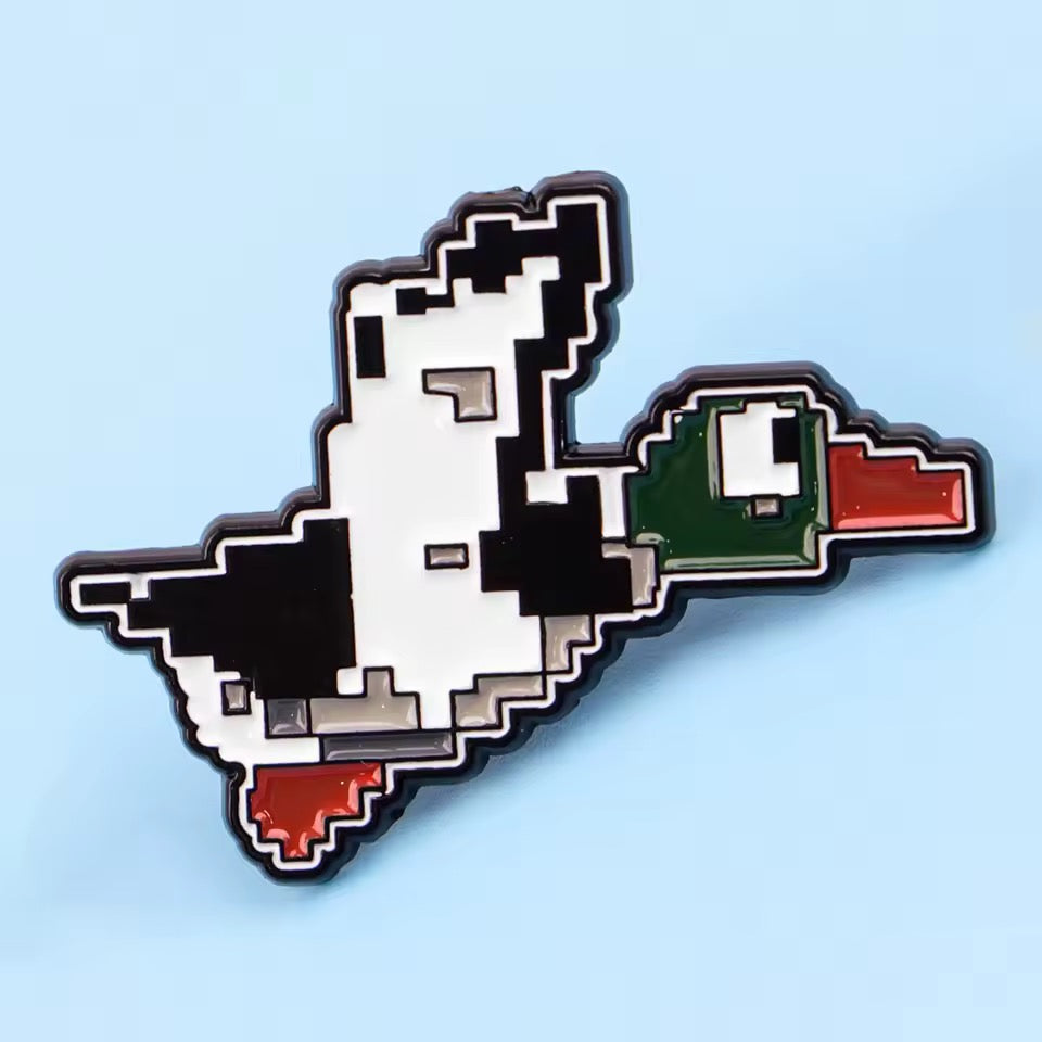Pin’s Canard Colvert Pixel Art