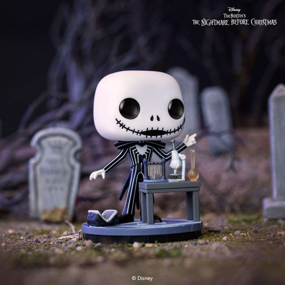 pop jack skellington in laboratory 1356