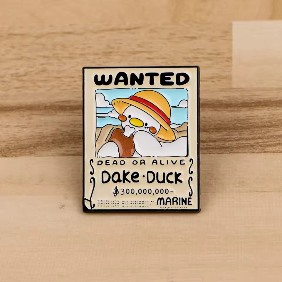 Broche Pato Branco “Procurado”