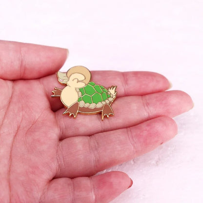 Pins Canard Tortue