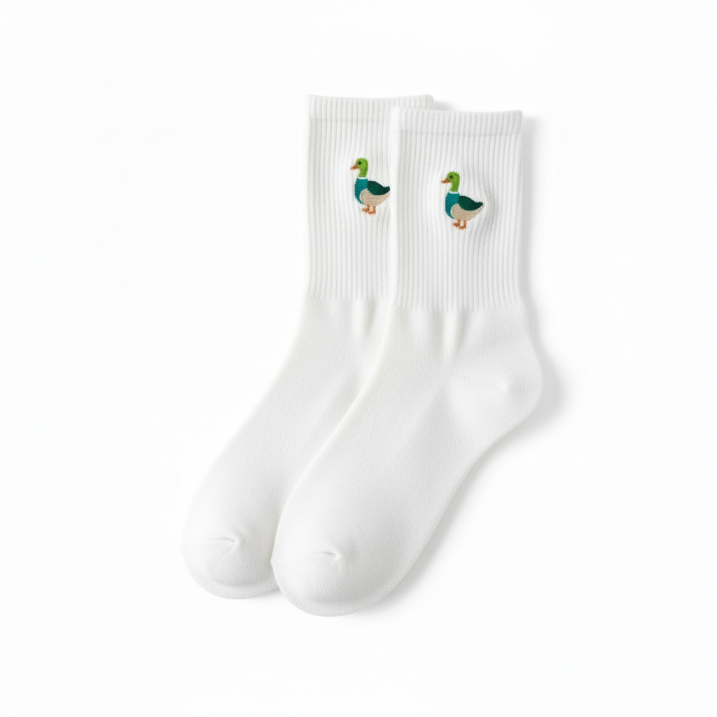 Calzini a forma di anatra selvatica