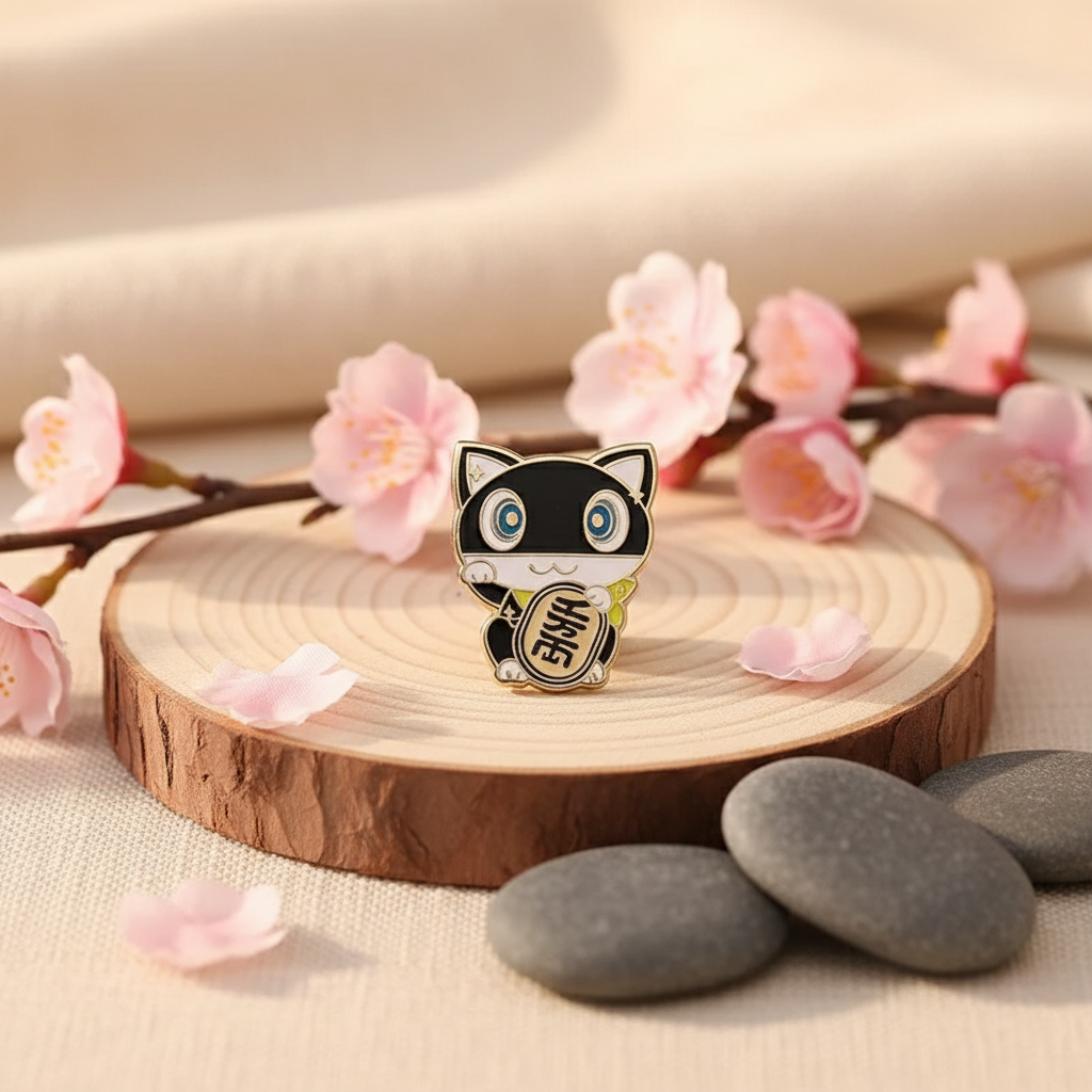 Pin's Chat Chanceux Anime