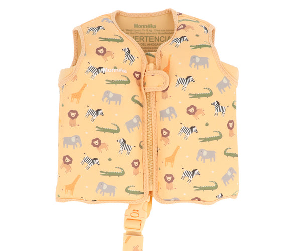 Gilet flottant d'apprentissage Animaux sauvages 2 à 3 ans