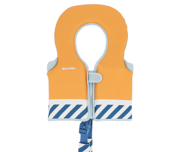 Gilet flottant d'apprentissage Rayures bleues 1-2 ans