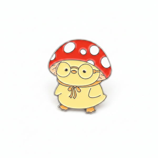 Pin’s Canard Jaune Champi