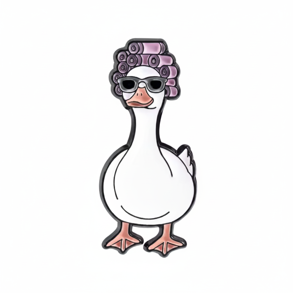 Pin’s Canard Blanc Glamour