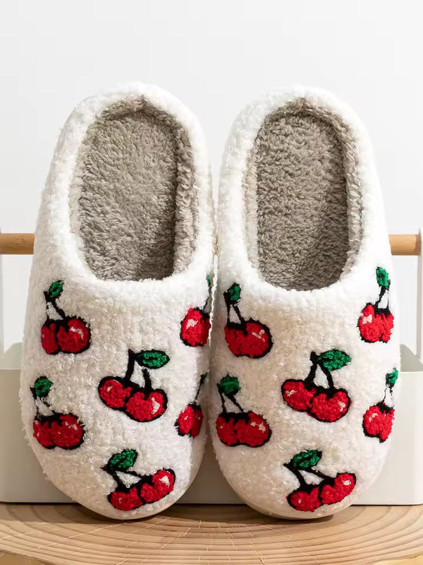 Cherry Slippers