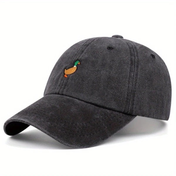 Gorra de pato bordada