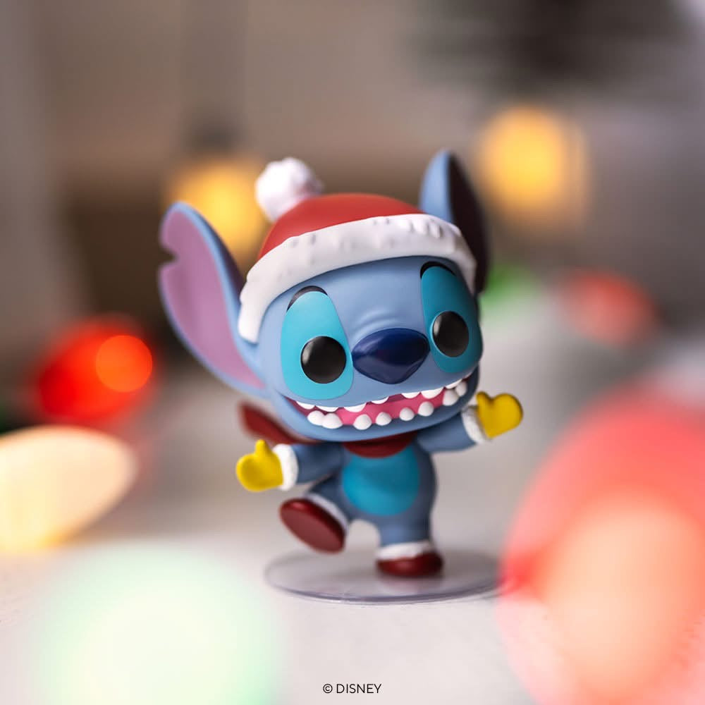 Pop! Stitch avec Bonnet de Noël