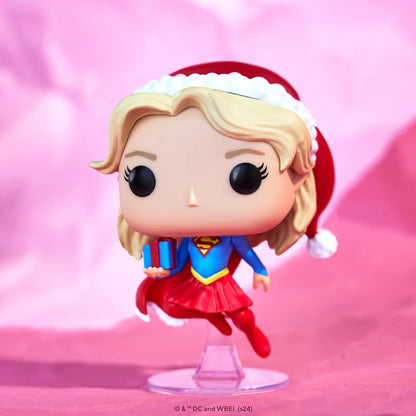 ¡Estallido! Supergirl con regalo