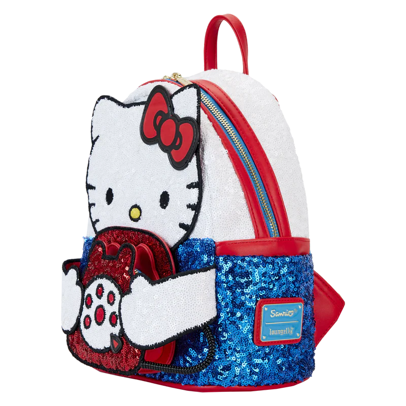 Mochila mini de Hello Kitty de Sanrio con lentejuelas