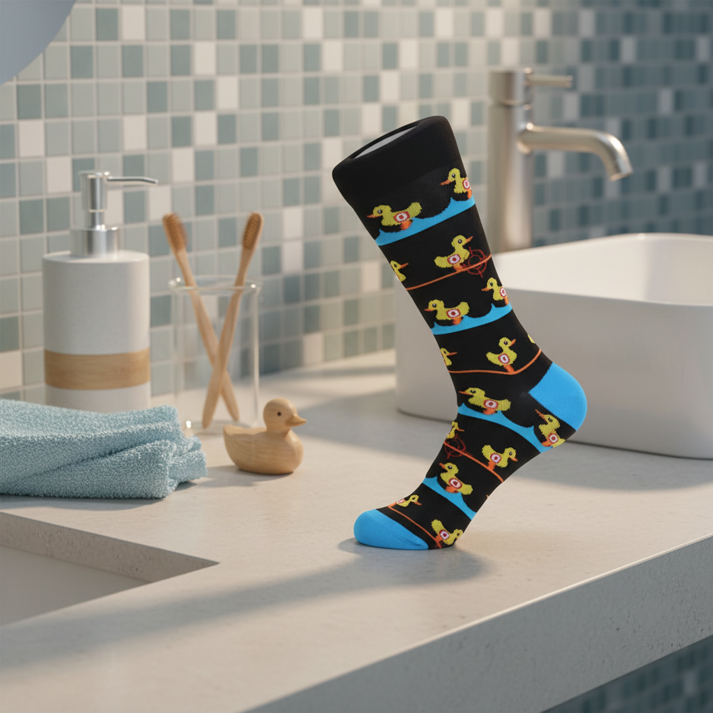 Calcetines de caramelo de pato