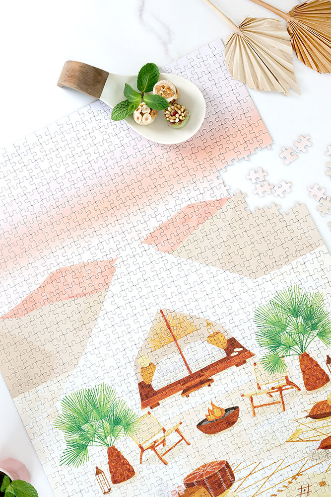 Glamping - Puzzle 1000 pièces
