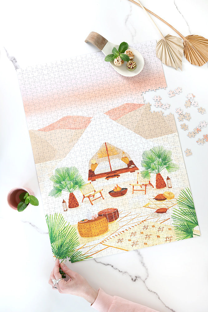 Glamping - Puzzle 1000 pièces