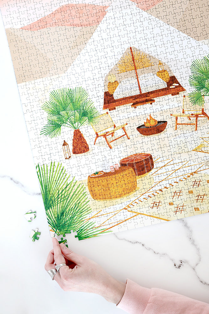 Glamping - Puzzle 1000 pièces