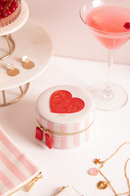 Pink Stripes - Jewellery box
