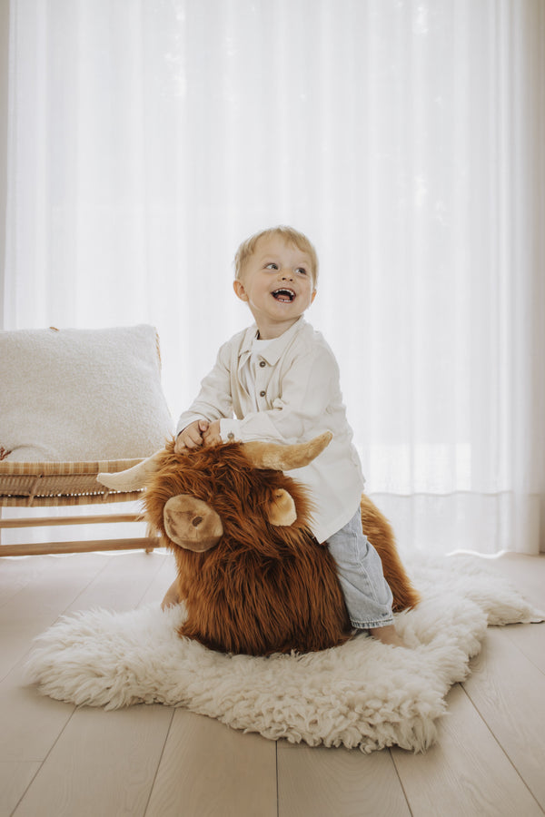 Vache Highland doux et rebondissant - Wild & Soft