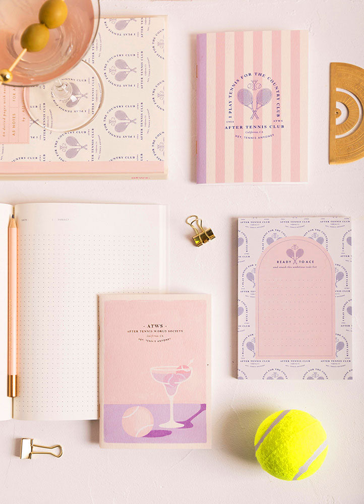 Duo Tennis - Pocket Notebook A6 DUO