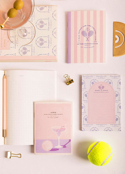 Duo Tennis - Pocket Notebook A6 DUO
