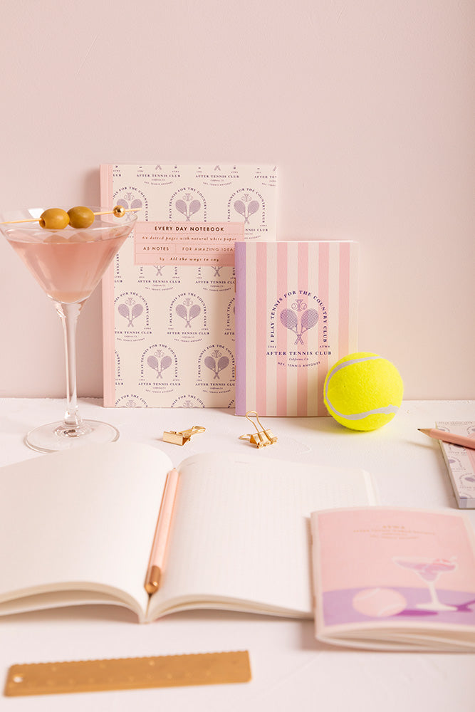 Duo Tennis - Pocket Notebook A6 DUO
