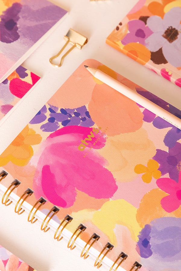 Flower Garden - Notebook Spiral