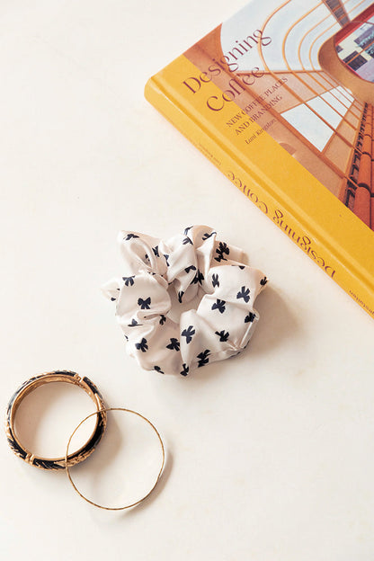 Black Bow - Scrunchies Duo