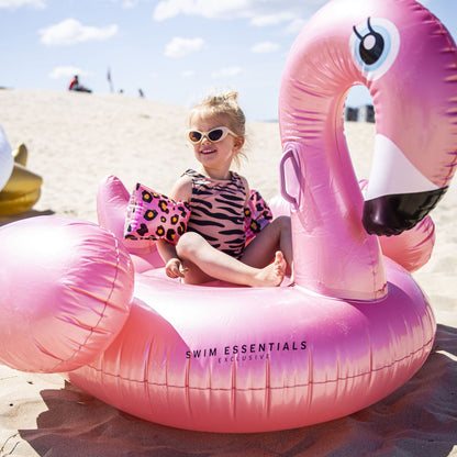 Inflatable Flamingo XXL - Pink/Gold - Dreamscape